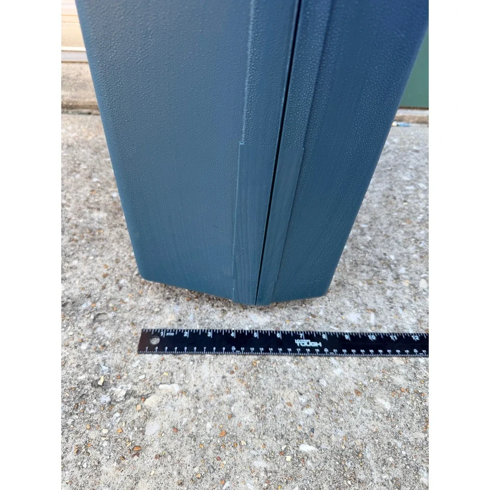 Bosch Blue Plastic Hard Shell Power Tool Carrying Case with Red Latches 19x15x6